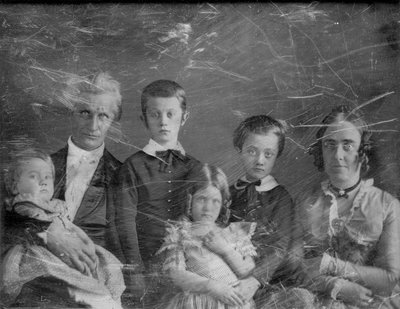 Porträt von Reverend Artemus und Familie von Thomas M. Easterly